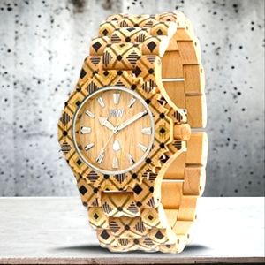 NIB WeWood Geometric Wooden Watch orig.  $190